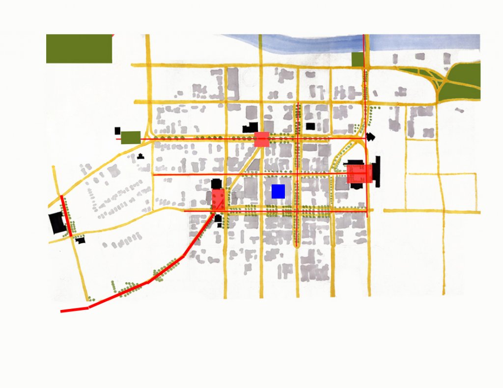 Urban design projects, Macon, Georgia